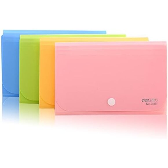 Expanding File Folder, Subdivision Accordion File Folder Mini Organizer PP Walle - Picture 7 of 7